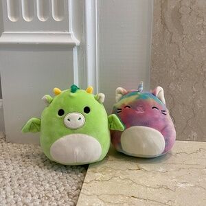 Squishmallow Dragon And Unicorn 5 inch